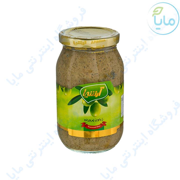 زیتون پرورده آرشیا مقدار 660 گرم Arshia Processed Olives 660gr